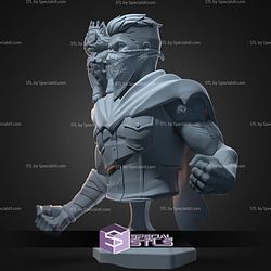 Bust Of Carl And Princess Donut 106mm STL Files