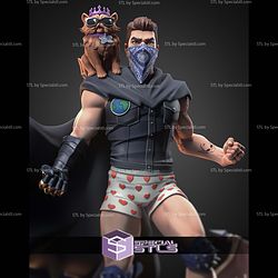 Carl And Princess Donut Dungeon Crawler 207mm STL Files