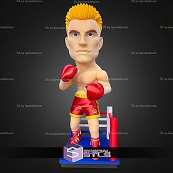 Chibi STL Collection Ivan Drago