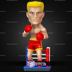 Chibi STL Collection Ivan Drago