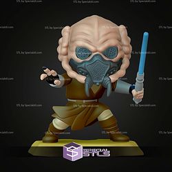 Chibi STL Collection Plo Koon