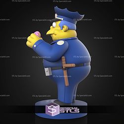 Chief Wiggum The Simpsons STL Files