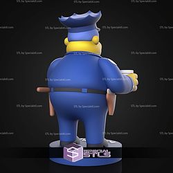Chief Wiggum The Simpsons STL Files