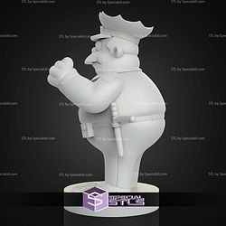 Chief Wiggum The Simpsons STL Files