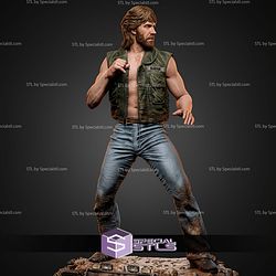 Chuck Norris Lone Wolf 350mm STL Files