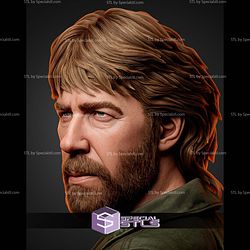 Chuck Norris Lone Wolf 350mm STL Files