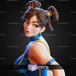 Chun Li Like Ariel STL Files