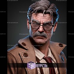 Commissioner Gordon 425mm STL Files