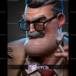Commissioner Gordon 425mm STL Files