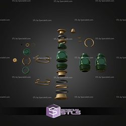 Cosplay STL Files Lanterns Ring And Lantern