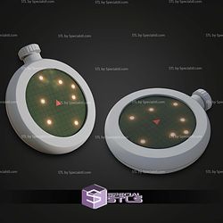 Cosplay STL Files Mini Dragonball Radar with Working Screen