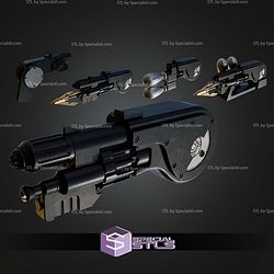 Cosplay STL Files The Batman Spear Gun Or Grappling Hook