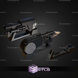 Cosplay STL Files The Batman Spear Gun Or Grappling Hook