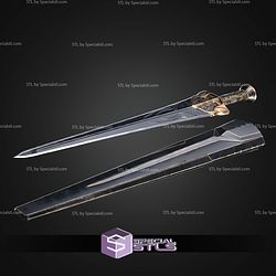 Cosplay STL Files The Odyssey King Agamemnon Sword