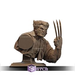 Cowboy Logan Rest Time Bust STL Files