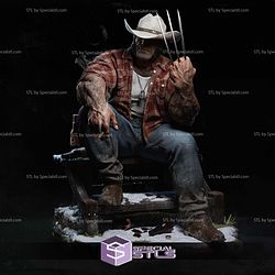 Cowboy Logan Rest Time STL Files