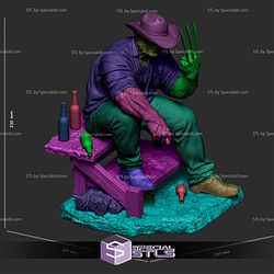 Cowboy Logan Rest Time STL Files