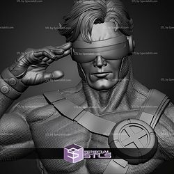 Cyclops The X Men Leader Bust STL Files