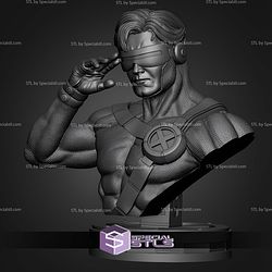Cyclops The X Men Leader Bust STL Files