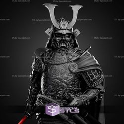 Darth Vader Samurai Detail STL Files