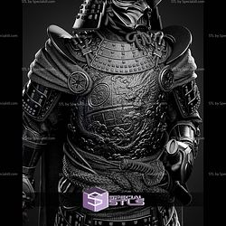 Darth Vader Samurai Detail STL Files