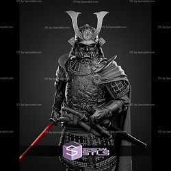 Darth Vader Samurai Detail STL Files