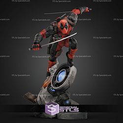 Deadpool Sword Action 387mm STL Files