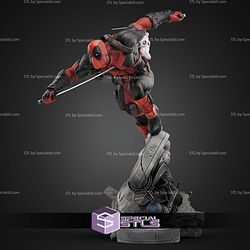 Deadpool Sword Action 387mm STL Files
