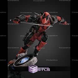 Deadpool Sword Action 387mm STL Files