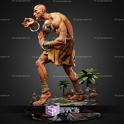 Dhalsim Posing Street Fighter STL Files