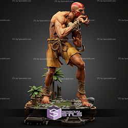 Dhalsim Posing Street Fighter STL Files