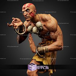 Dhalsim Posing Street Fighter STL Files