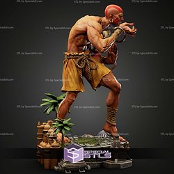 Dhalsim Posing Street Fighter STL Files