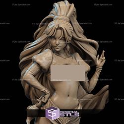 Djinn Female Genie ALT STL Files