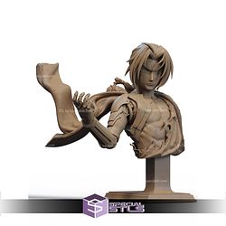 Edward Elric With Spear Bust STL Files