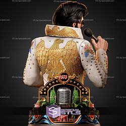 Elvis Presley Portrait Bust 1 4 300mm STL Files