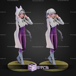 Emilia Re Zero 199mm STL Files