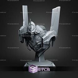 Eva 01 Neon Genesis Evangelion City Base Bust 238mm STL Files