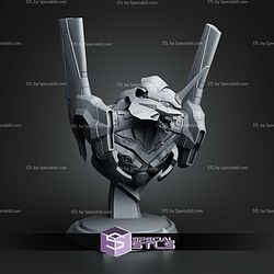 Eva 01 Neon Genesis Evangelion City Base Bust 238mm STL Files