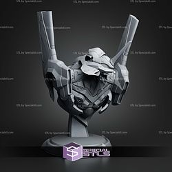 Eva 01 Neon Genesis Evangelion City Base Bust 238mm STL Files