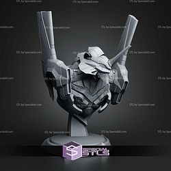 Eva 01 Neon Genesis Evangelion City Base Bust 238mm STL Files