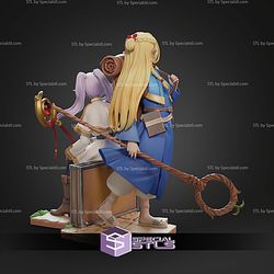 Frieren X Marcille 173mm STL Files