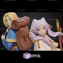 Frieren X Marcille 173mm STL Files