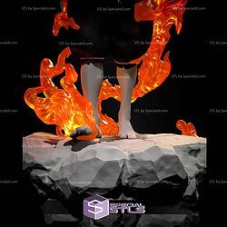 Gabimaru Fire Walking STL Files