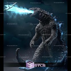 Godzilla Atomic Breath 215mm STL Files