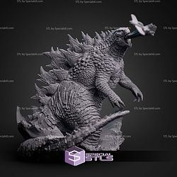 Godzilla Atomic Breath 215mm STL Files