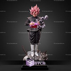 Goku Rose Focus Energy STL Files
