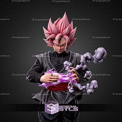 Goku Rose Focus Energy STL Files
