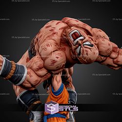 Goku Take Down Nappa Diorama STL Files
