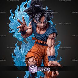 Goku Ultra Instinct Flying STL Files